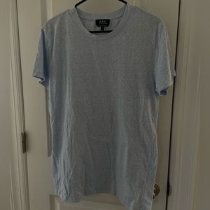 Vintage APC Sky Light Blue Tee T-Shirt